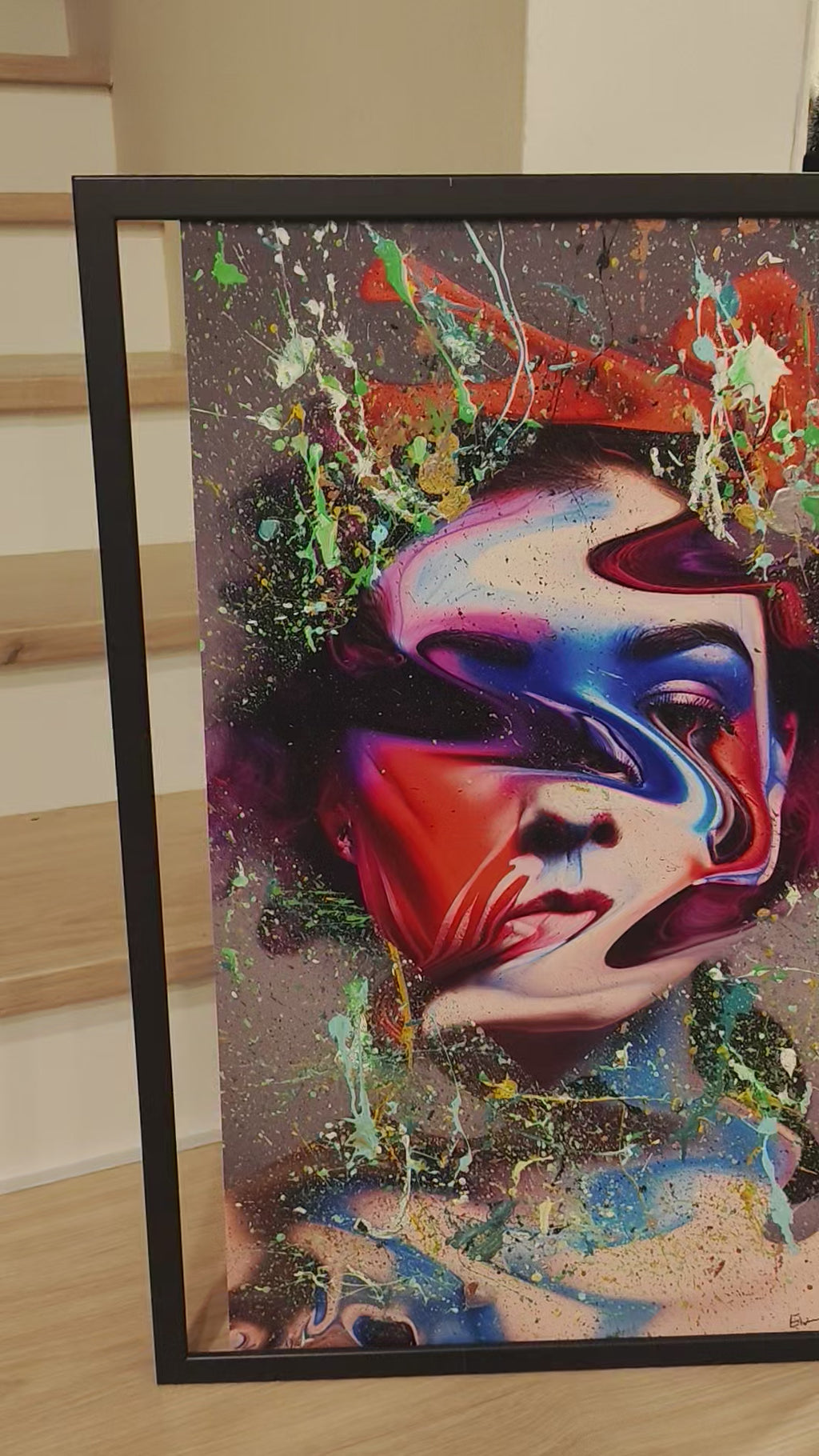 Fragmented Gaze - Original Artwork by ExoBlack