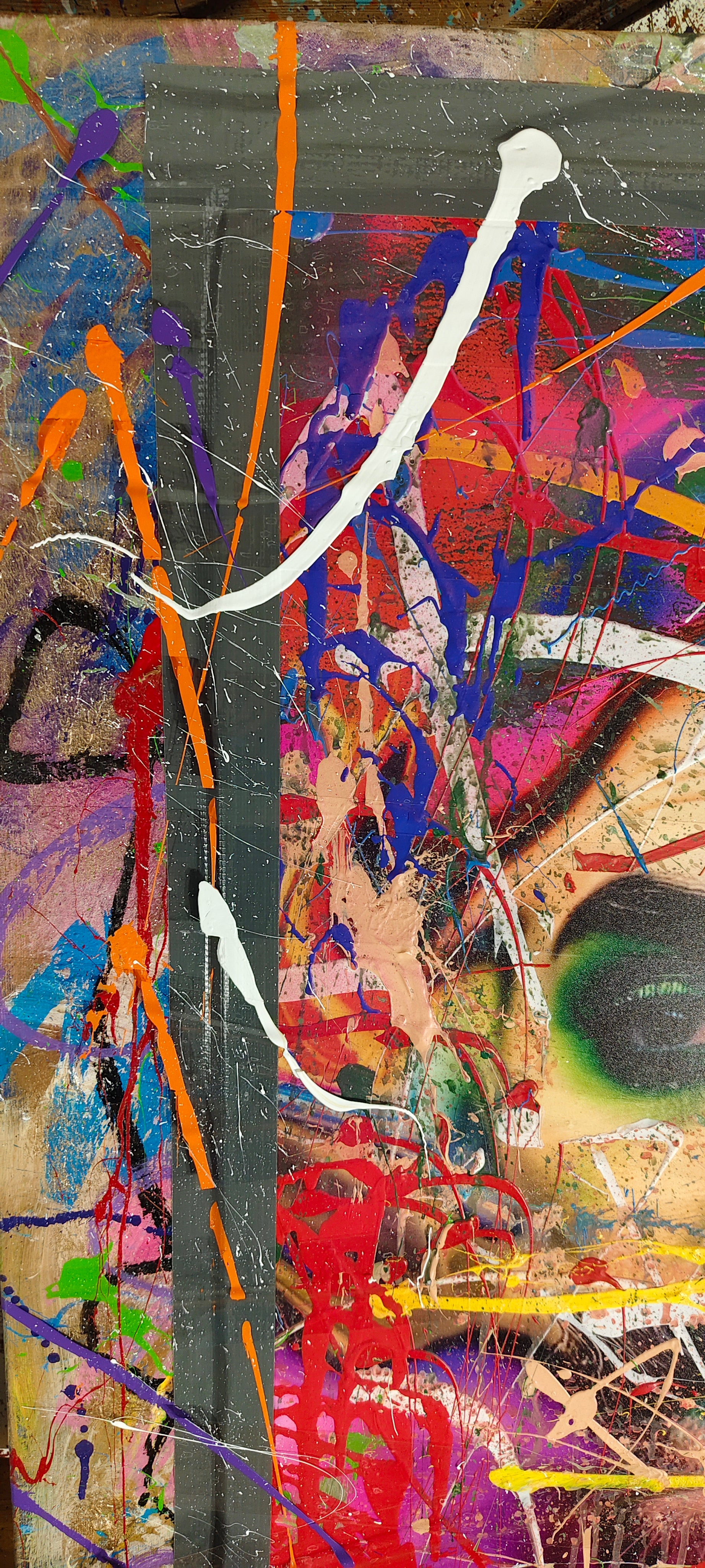 Taped Identity – Originalkunstwerk von ExoBlack