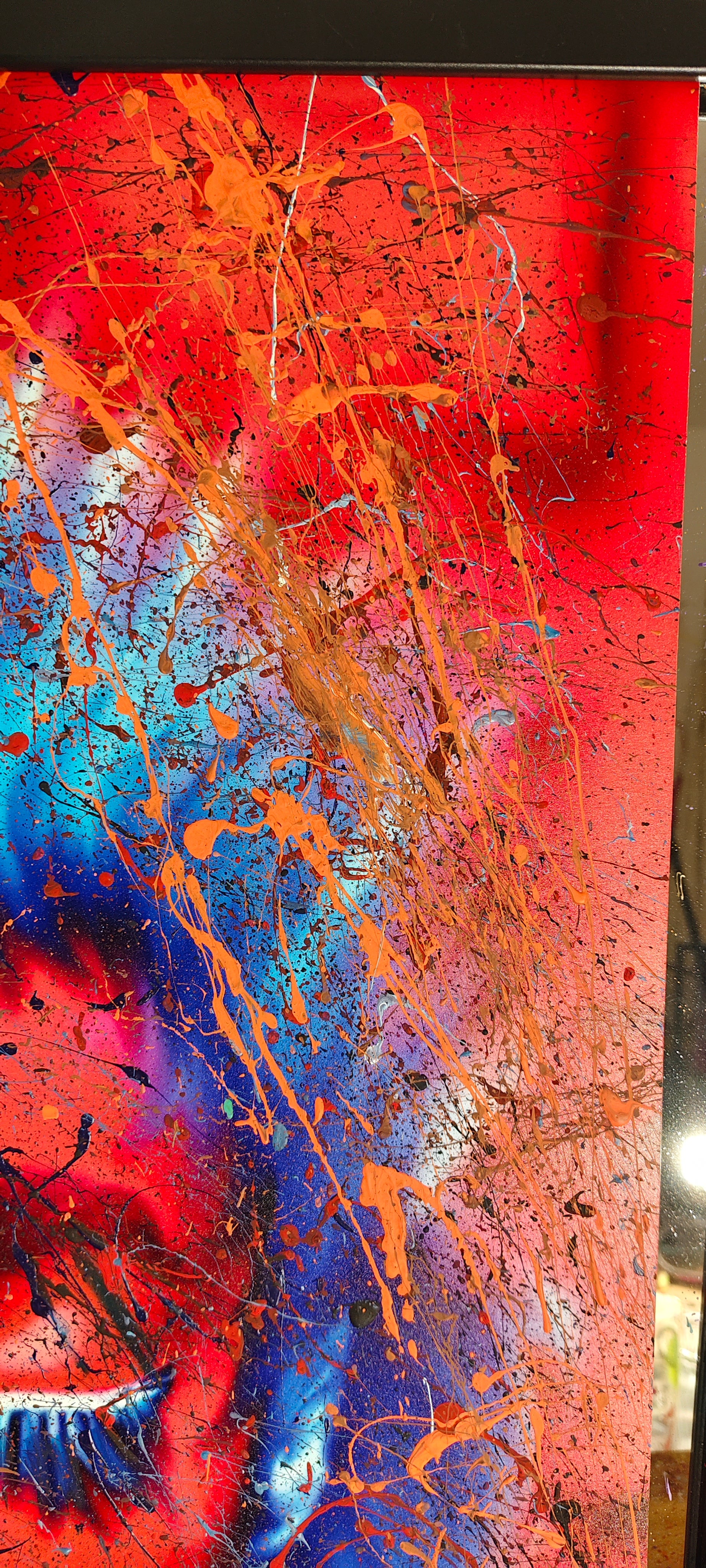 Quiet Tension Originalgemälde von ExoBlack“