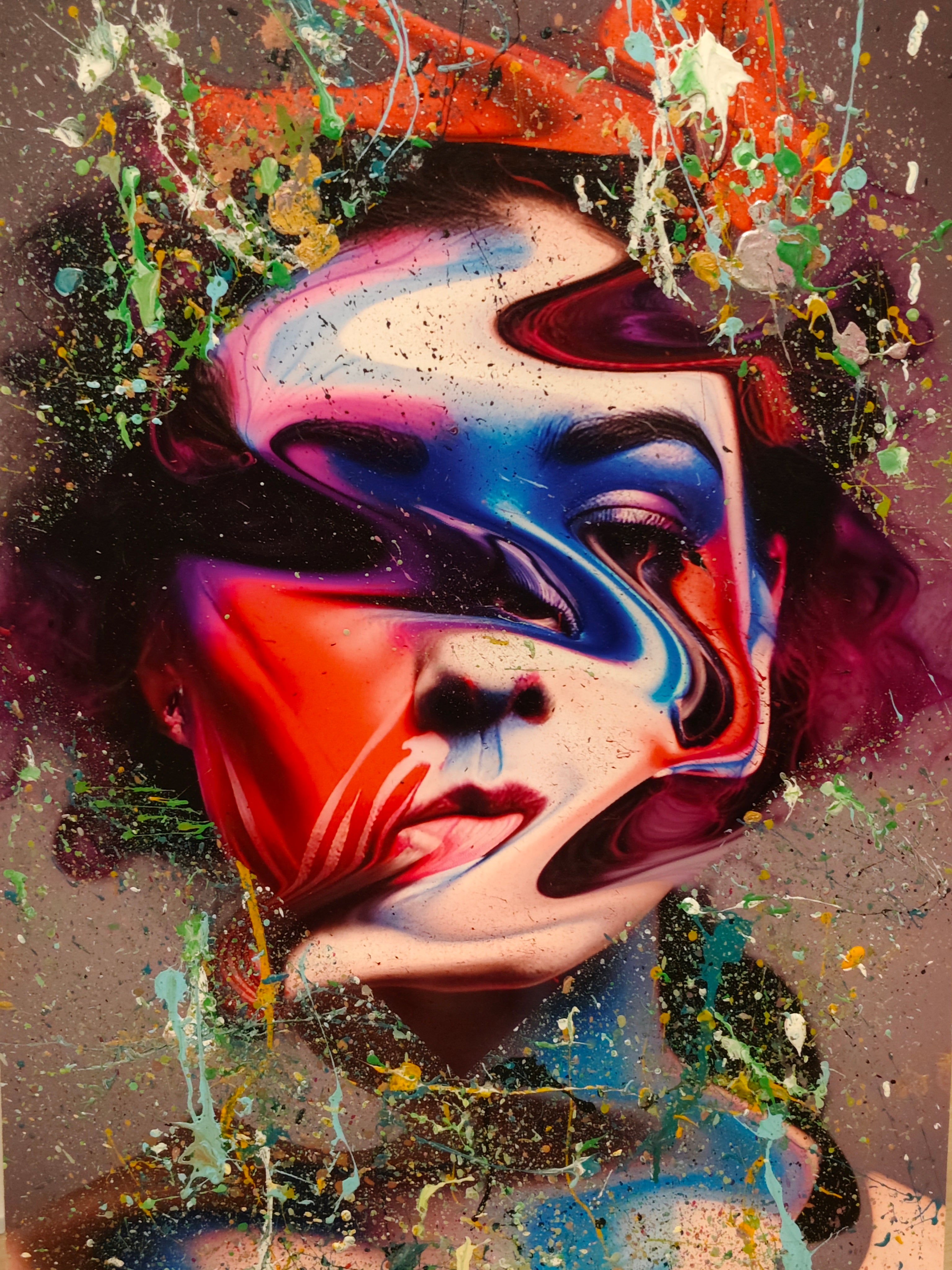 Fragmented Gaze - Original Artwork by ExoBlack