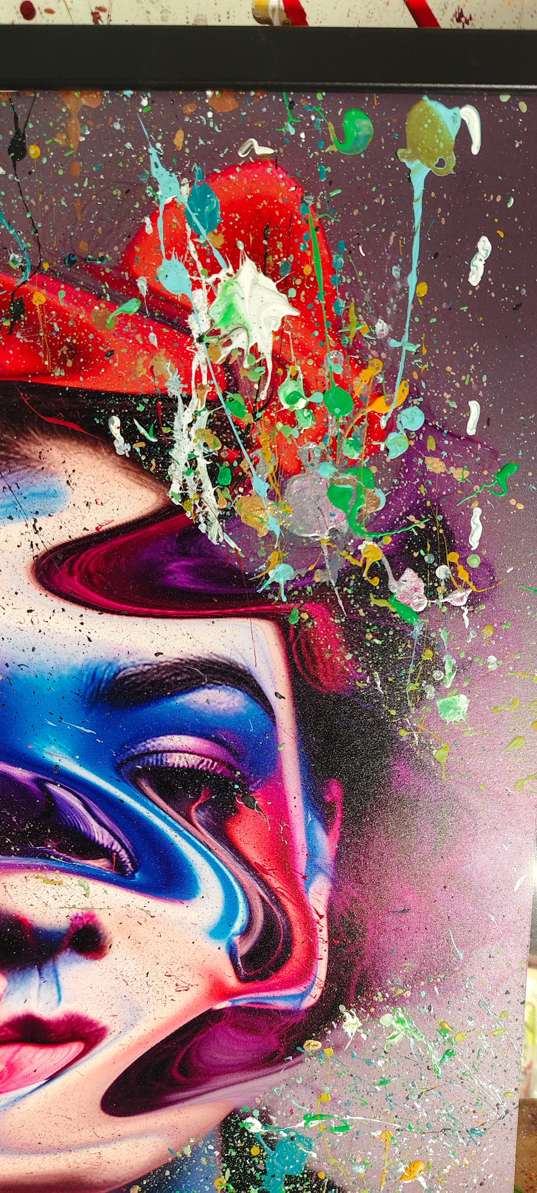 Fragmented Gaze – Originalkunstwerk von ExoBlack