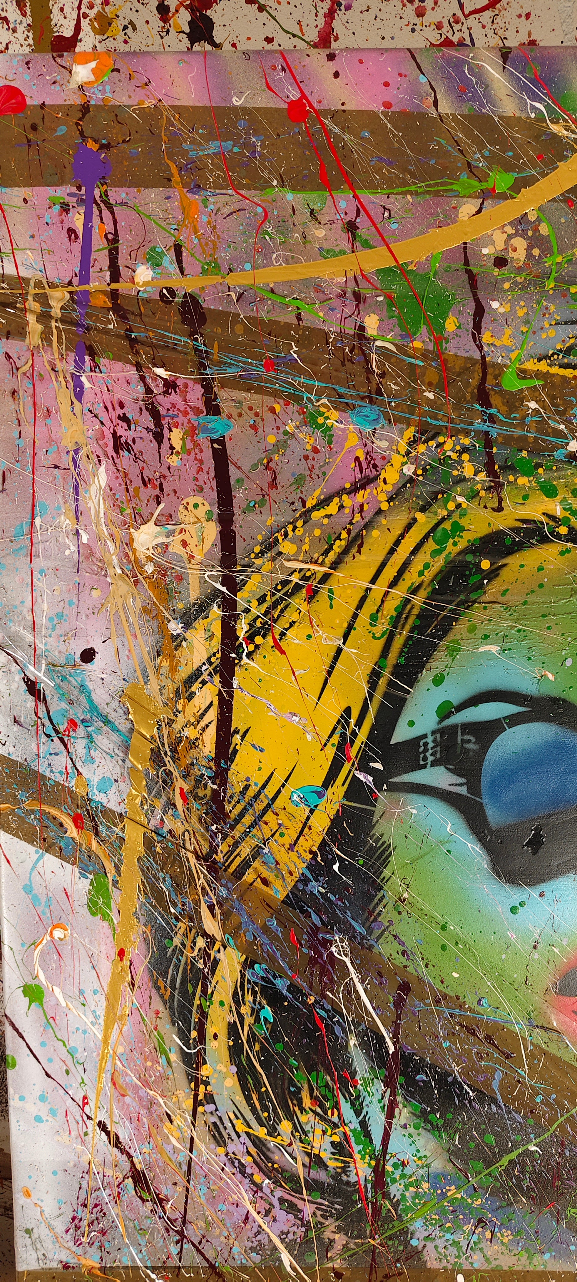 Chromatic Confidence – Originalkunstwerk von ExoBlack