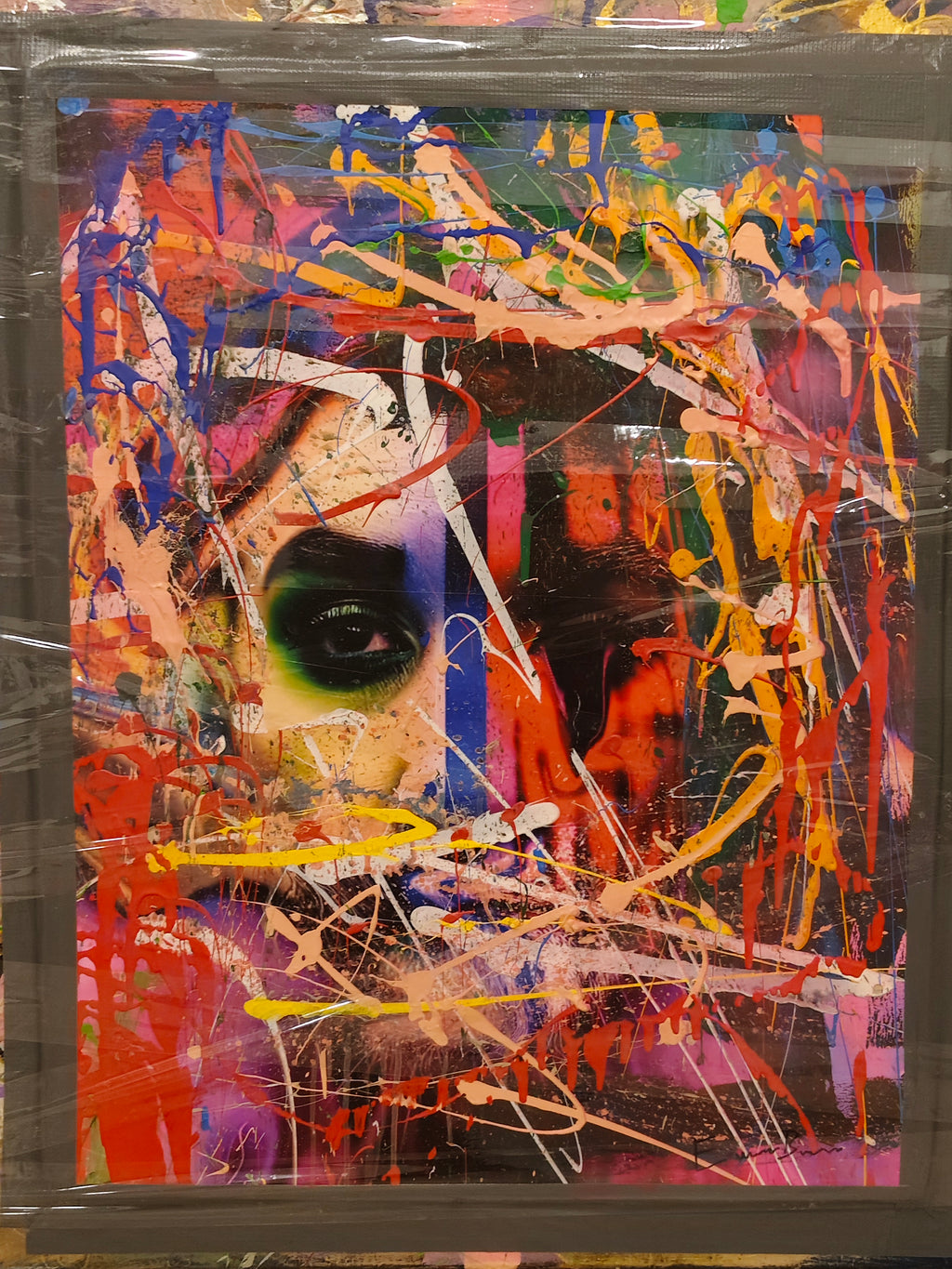 Taped Identity Original Artwork by ExoBlack